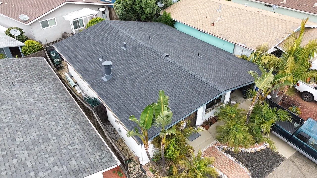 New roof in Morro Bay.